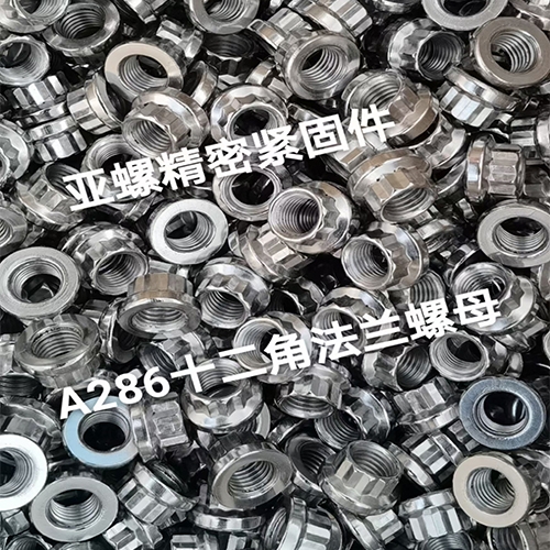 A286十二角法兰螺母